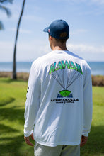 Load image into Gallery viewer, White Parasail Long Sleeve Vapor Shirt

